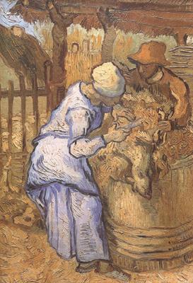 Vincent Van Gogh The Sheep-Shearers (nn04) China oil painting art